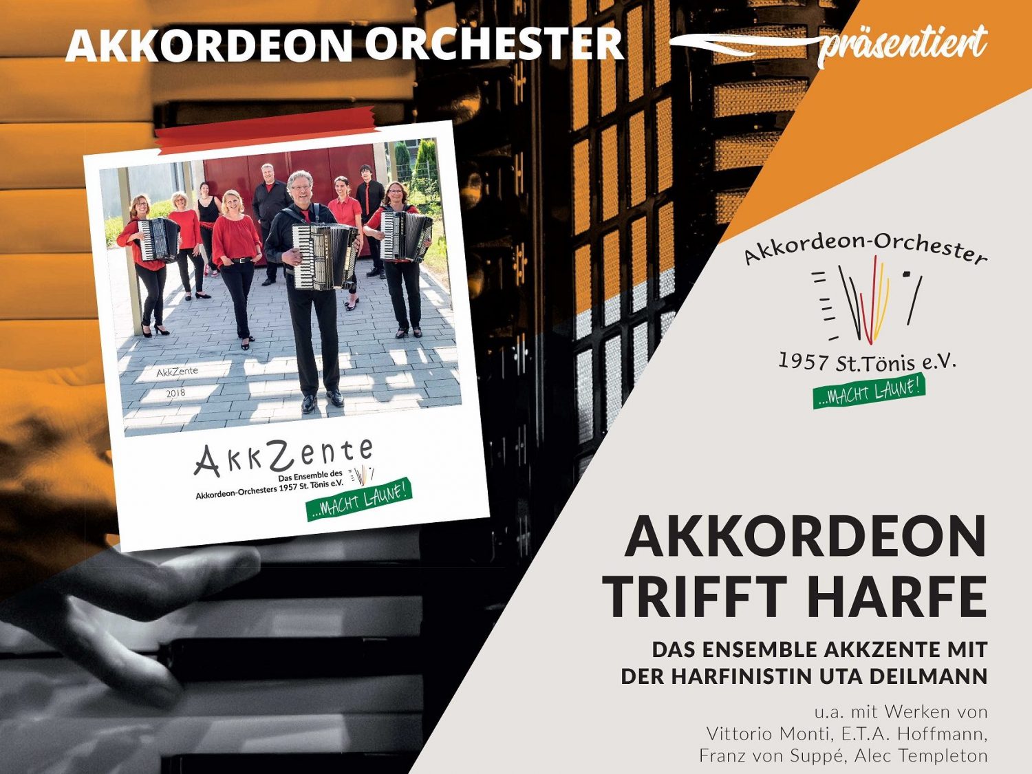 Titelbild für: AKKORDEON TRIFFT HARFE (Grefrath)
