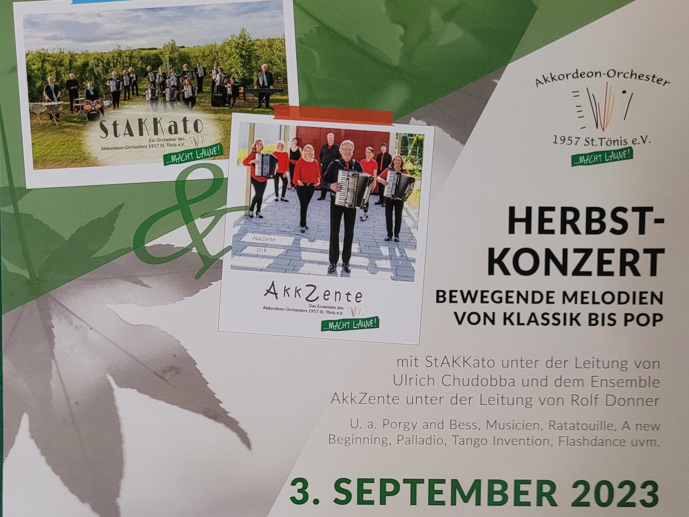 Titelbild für: Herbstkonzert 2023