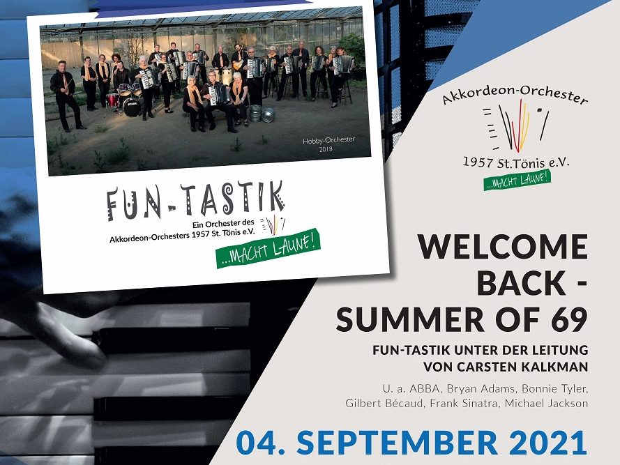 Titelbild für: WELCOME BACK – SUMMER OF 69 (Open Air)